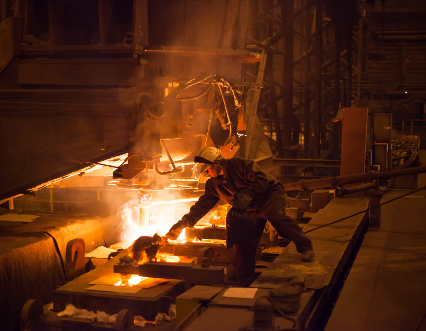 Steel Mill Worker Steel Mill Worker
