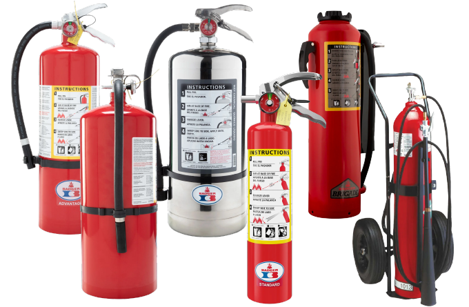 Badger Portable Fire Extinguishers Badger Portable Fire Extinguishers